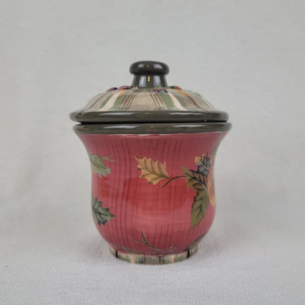 Tracy Porter Covered Sugar Bowl‎ Cannister